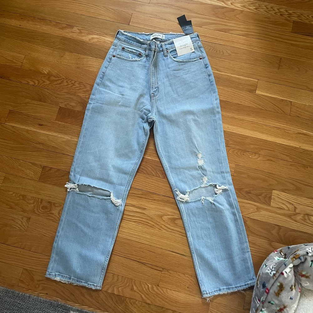 Abercrombie Ultra High Rise Jeans